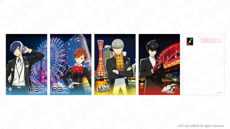 ペルソナ」シリーズと神戸観光局のコラボイベントで描き下ろしイラスト