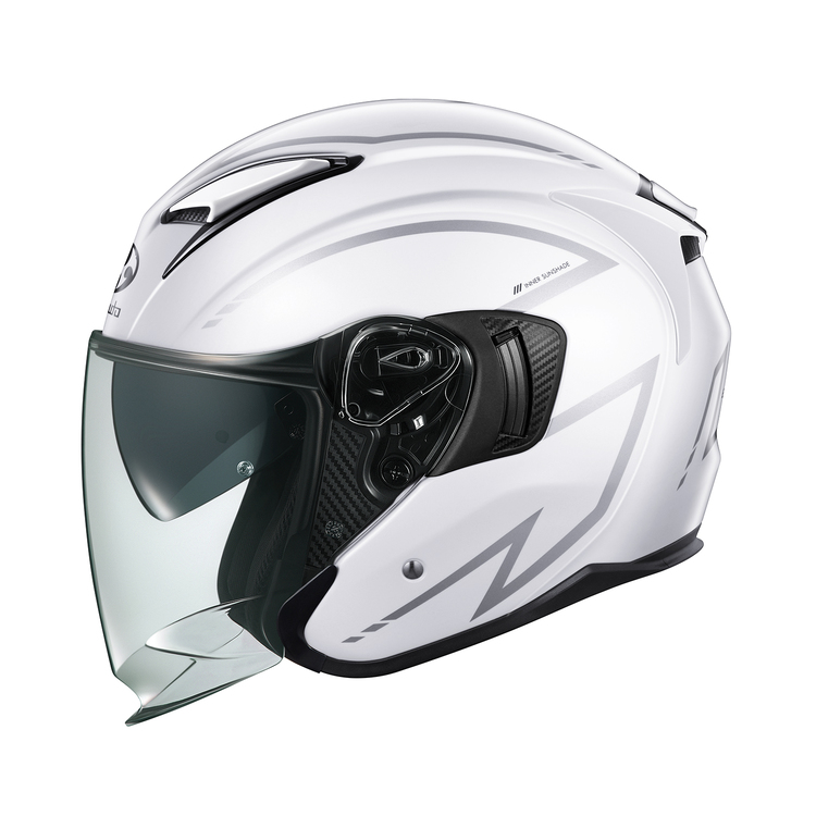 Kabuto】エアロシールドを採用したオープンフェイス「EXCEED-2」に