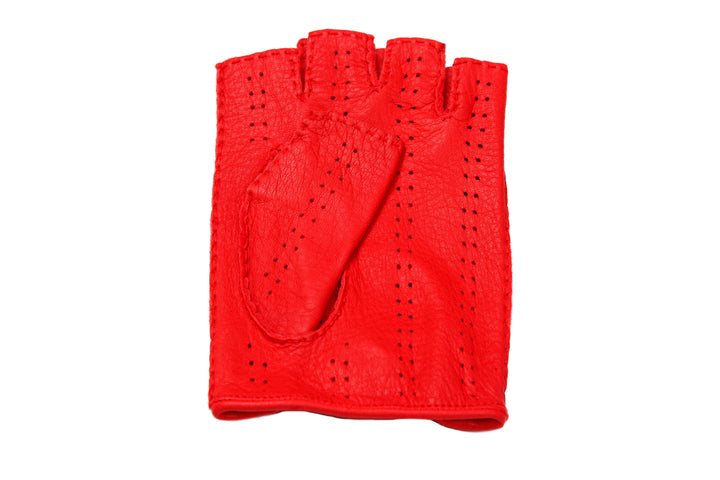 メローラ メンズ手袋◇ディアスキンドライビンググローブ◇レッド