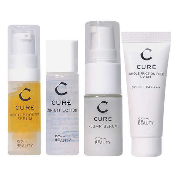 キュアスキンケアシリーズトライアルキット / SC Beauty(スキンケア