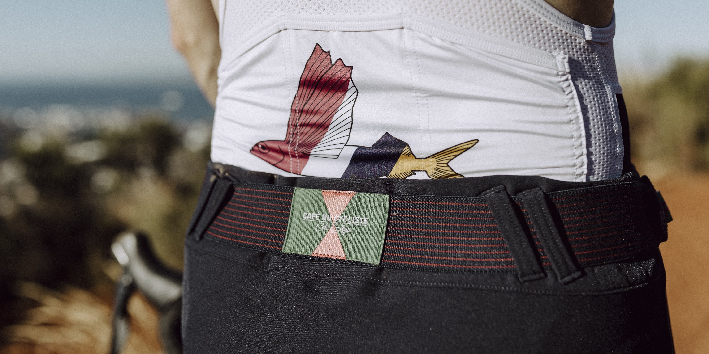 メンズ サイクリング ショーツ ヴィルジニー ネイビー – Café du