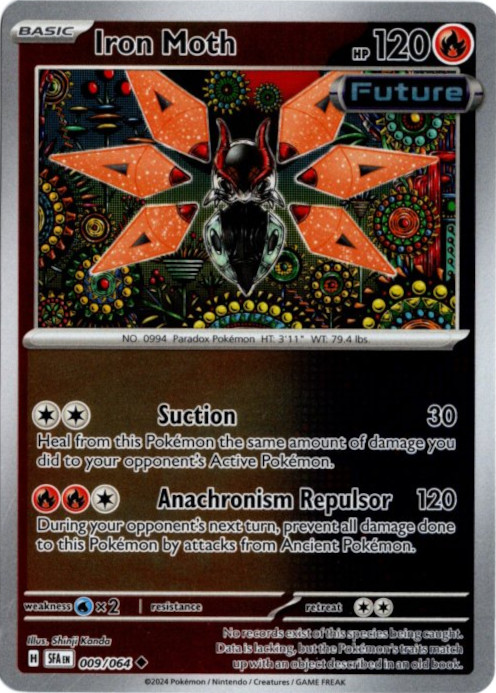 テツノドクガ 海外版 英語版 リバホロ Iron Moth - 009/064 -【Card