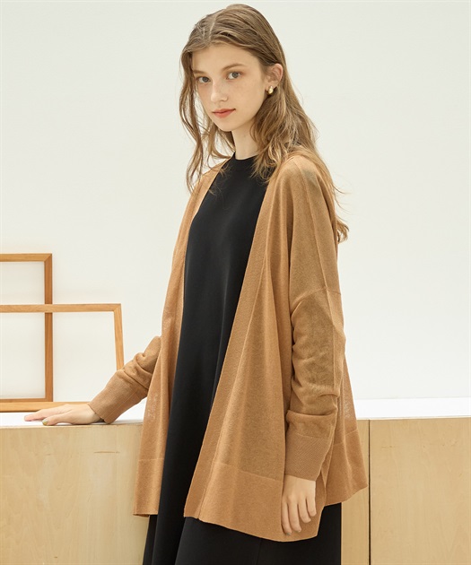 シアーカーディガン LE SOUK HOLIDAY｜クロスプラス公式通販サイト