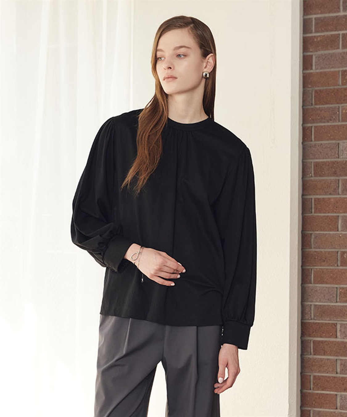 ボリュームスリーブプルオーバー LE SOUK HOLIDAY｜クロスプラス公式