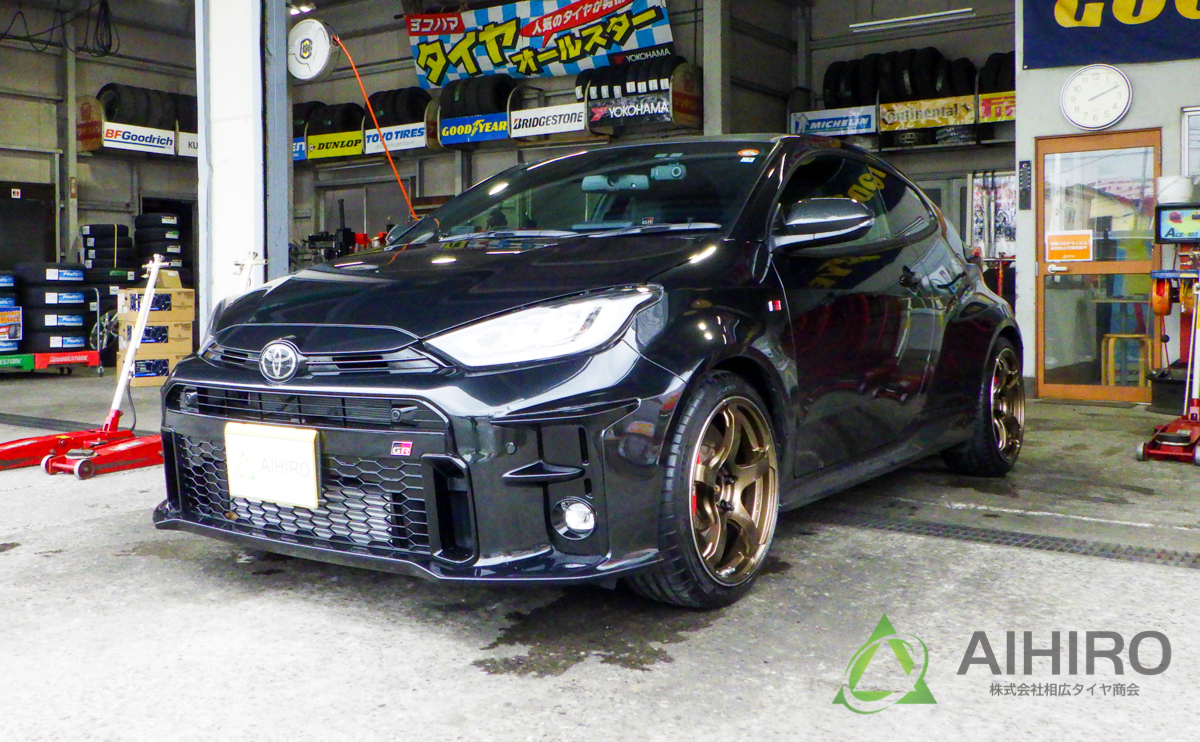 GRヤリスにおすすめ！ヨコハマのアドバンレーシング TC-4を装着しま