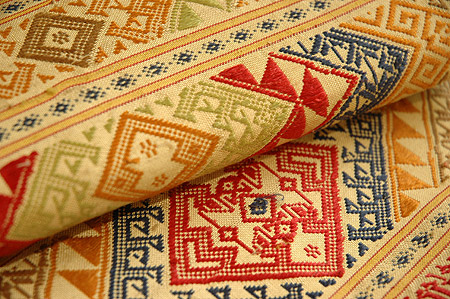 ラオス名古屋帯