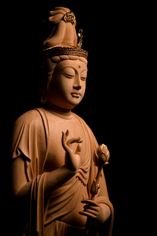 特注の仏像販売・仏像彫刻の専門店の仏像彫刻原田 » 聖観音像