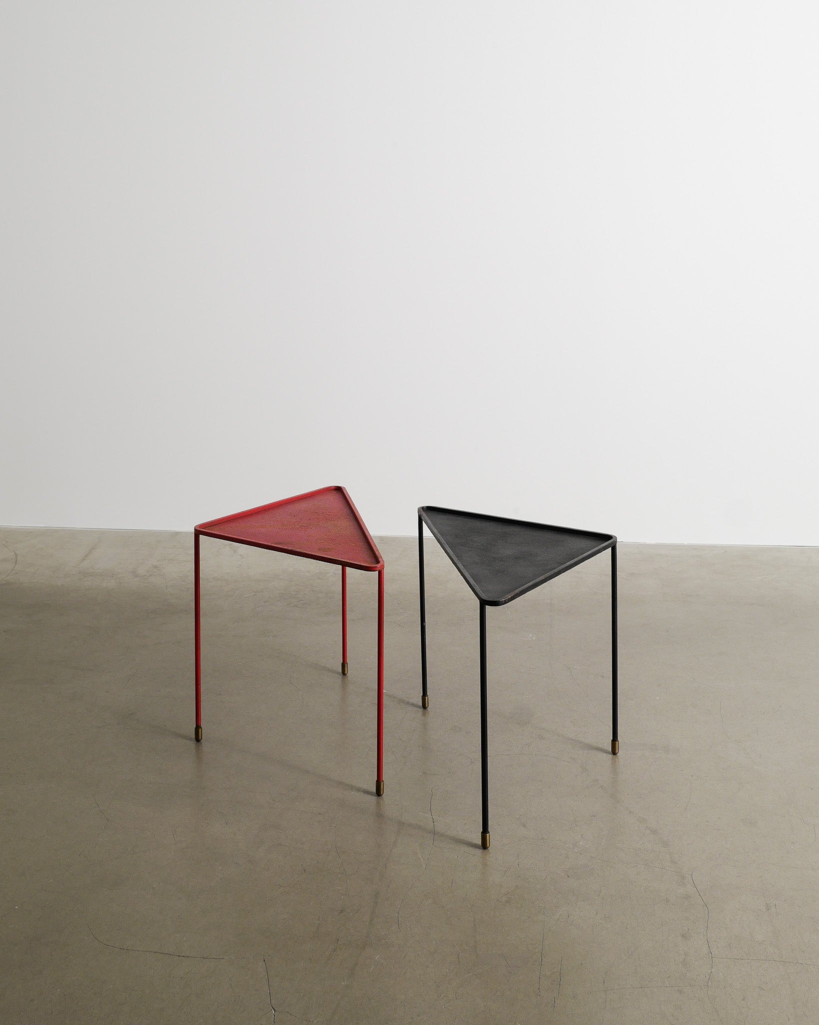 MATHIEU MATÉGOT TRIANGLE TABLES, 1950s – Galerie North