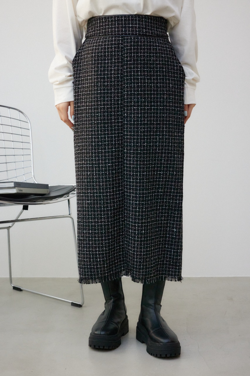 AZUL BY MOUSSY | ツイードタイトスカート (スカート(ロング) ) |SHEL