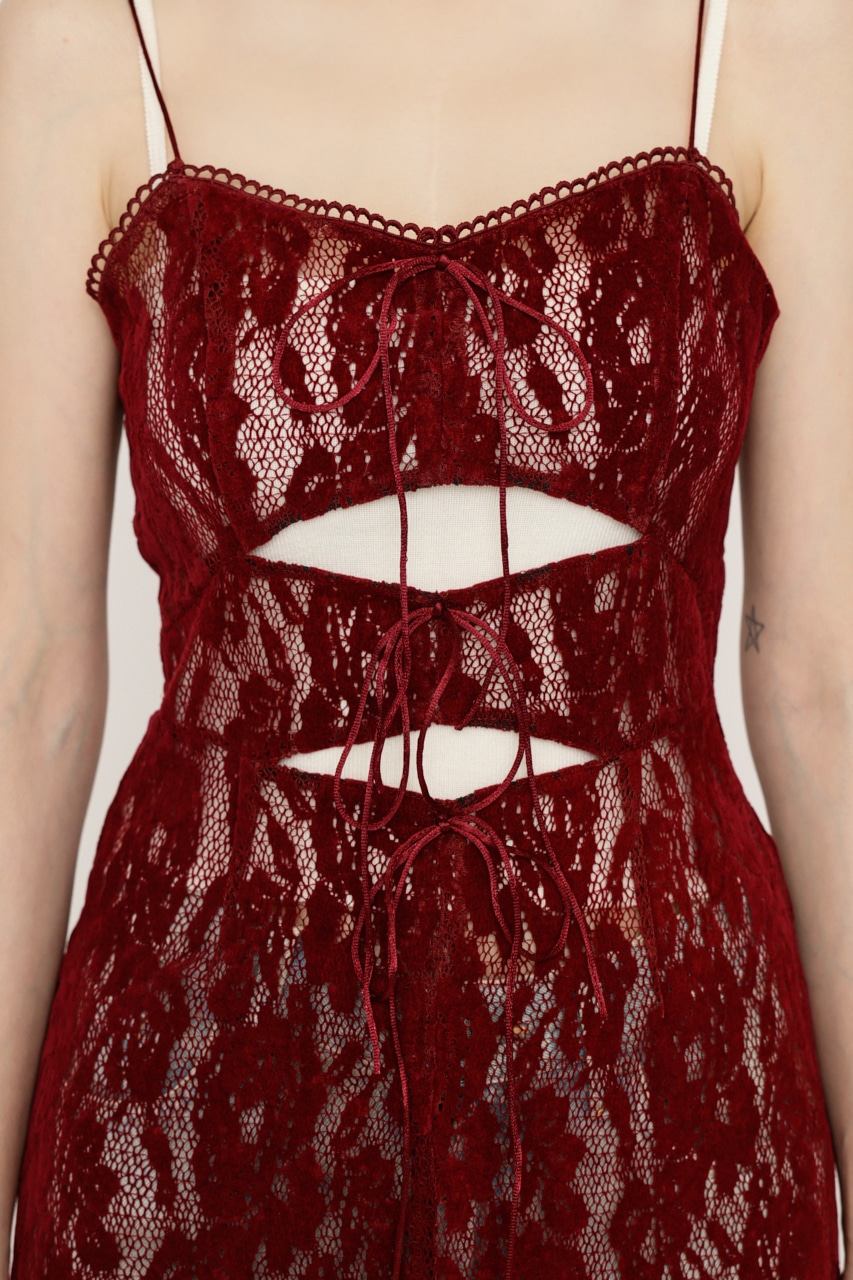 SLY | FROCKY LACE RIBBON トップス (キャミソール ) |SHEL'TTER WEBSTORE