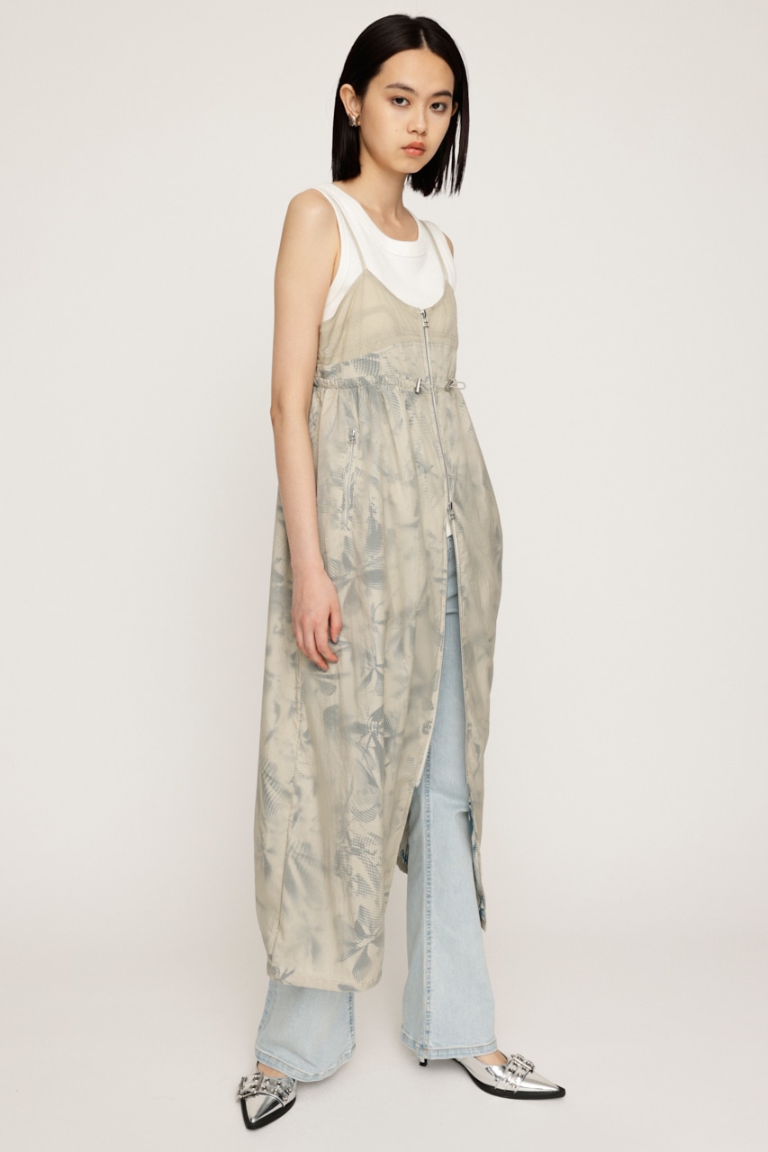 SLY | SHEER CAMI ZIP L／ドレス (ワンピース(ロング） ) |SHEL'TTER
