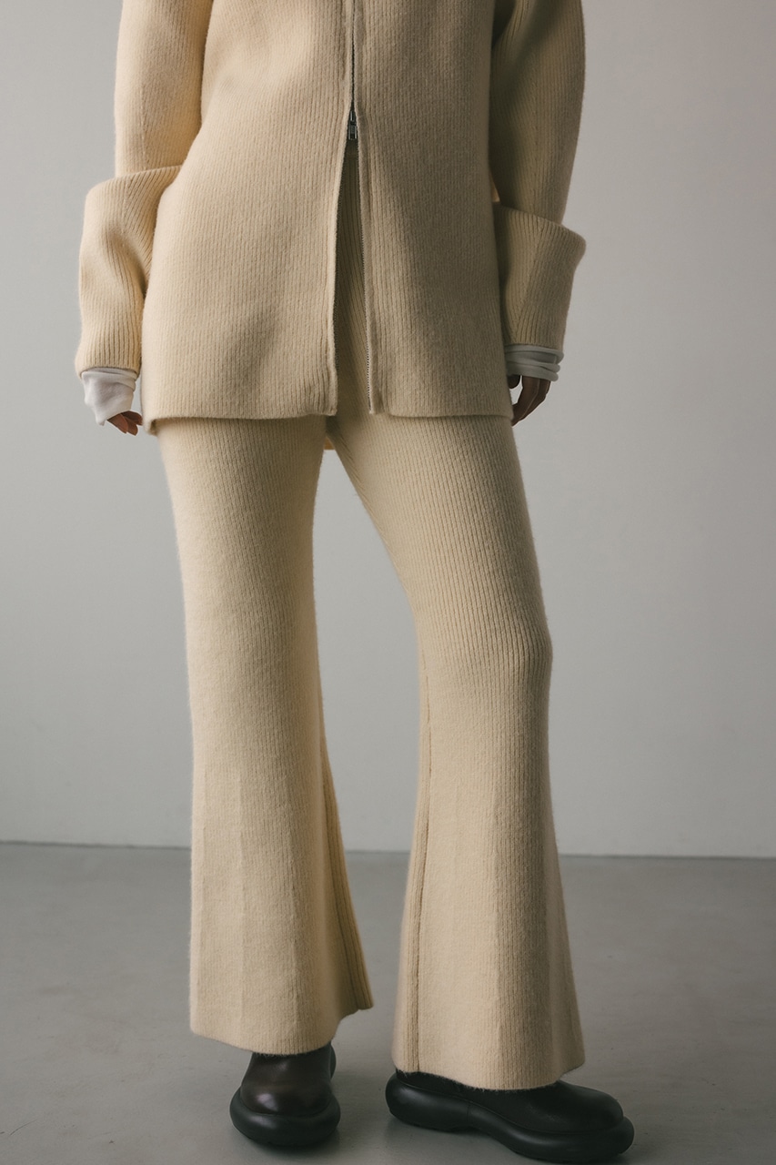 STYLEMIXER | ニットフレアパンツ (パンツ ) |SHEL'TTER WEBSTORE