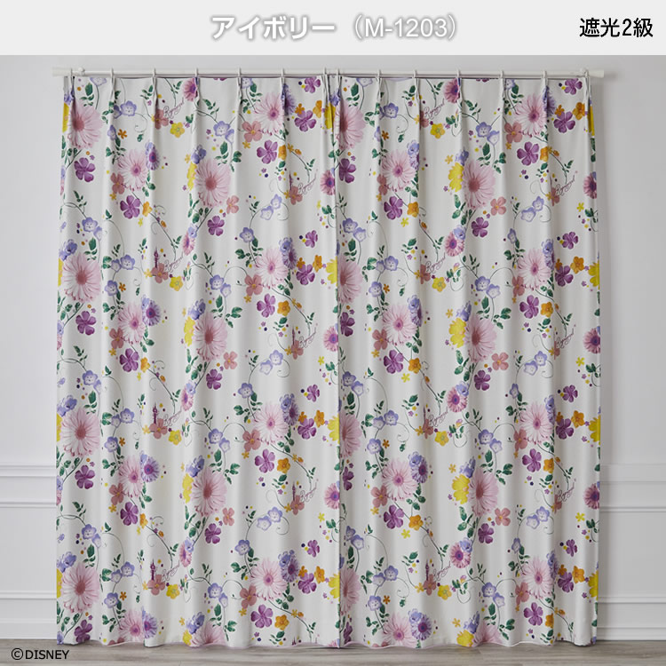 日本製 ディズニー カーテン プリンセス/タングルド (PRINCESS/Tangled