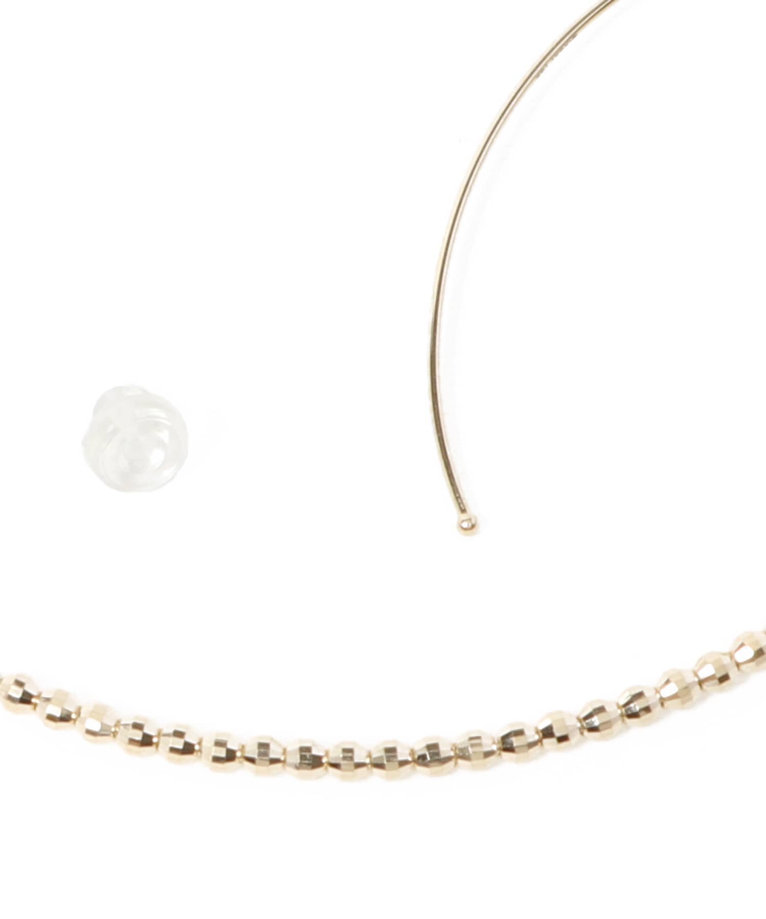 MIZUKI / 14KYGラージバナナフープピアス｜ESTNATION ONLINE STORE