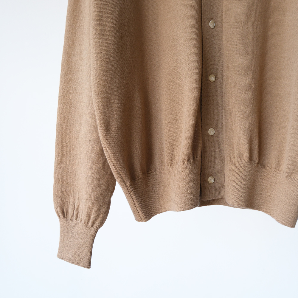 Cashmere Hard Twist Knit Cardigan | EUREKA FACTORY HEIGHTS