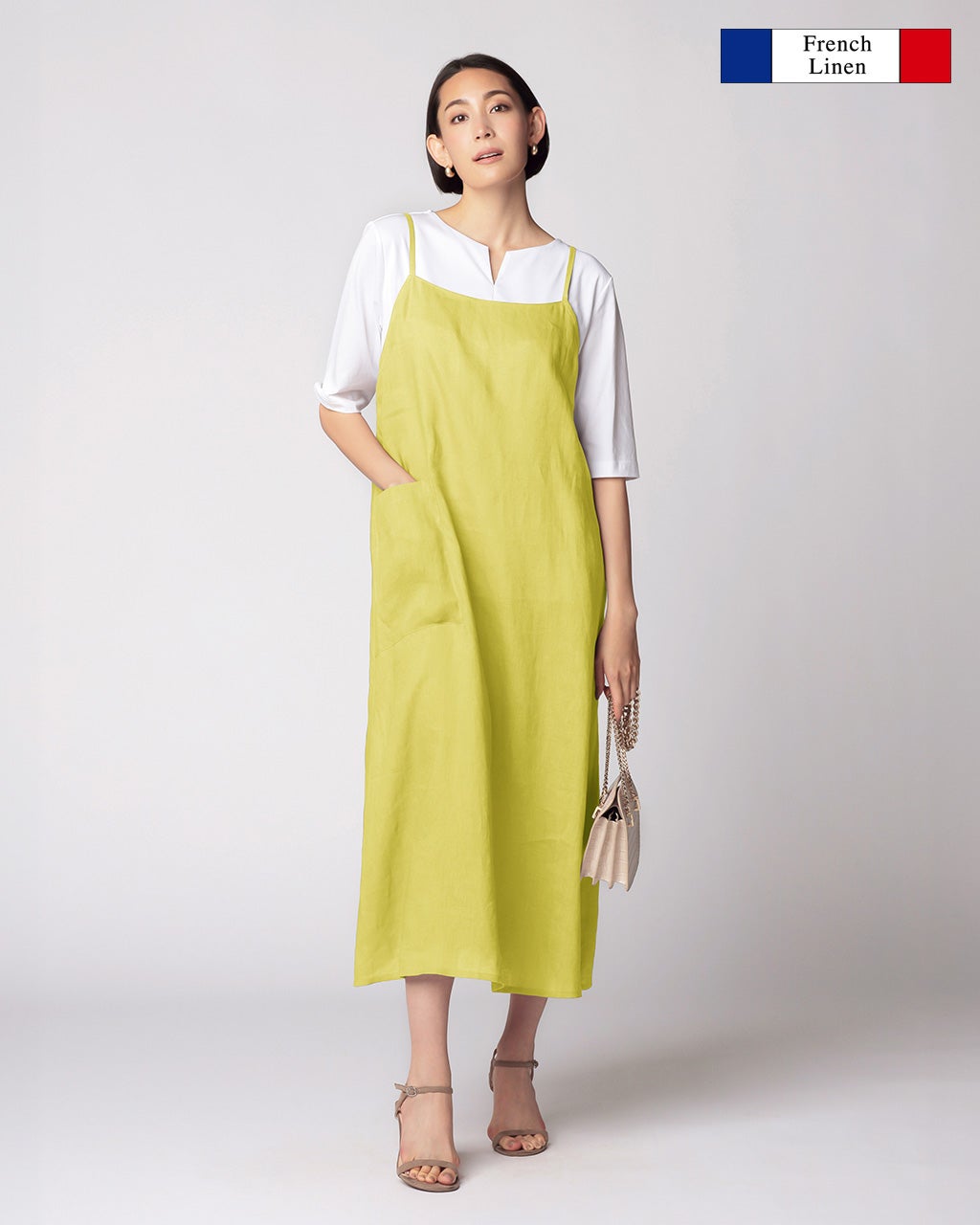 21番リネン・キャミワンピース/DoCLASSE