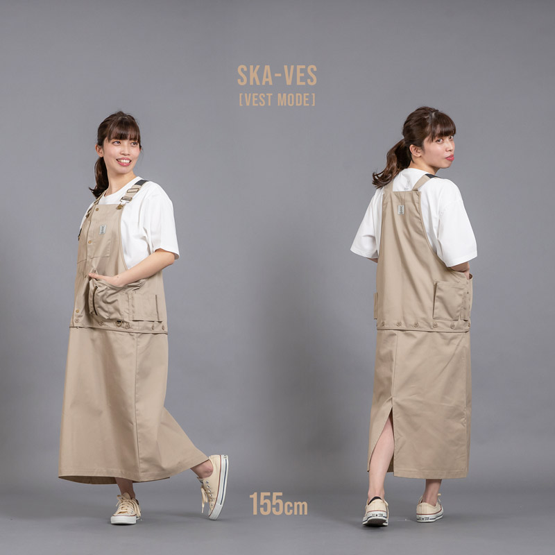 販売終了】スカヴェス（ネイビー） AL005-NV - DOD（ディーオーディー