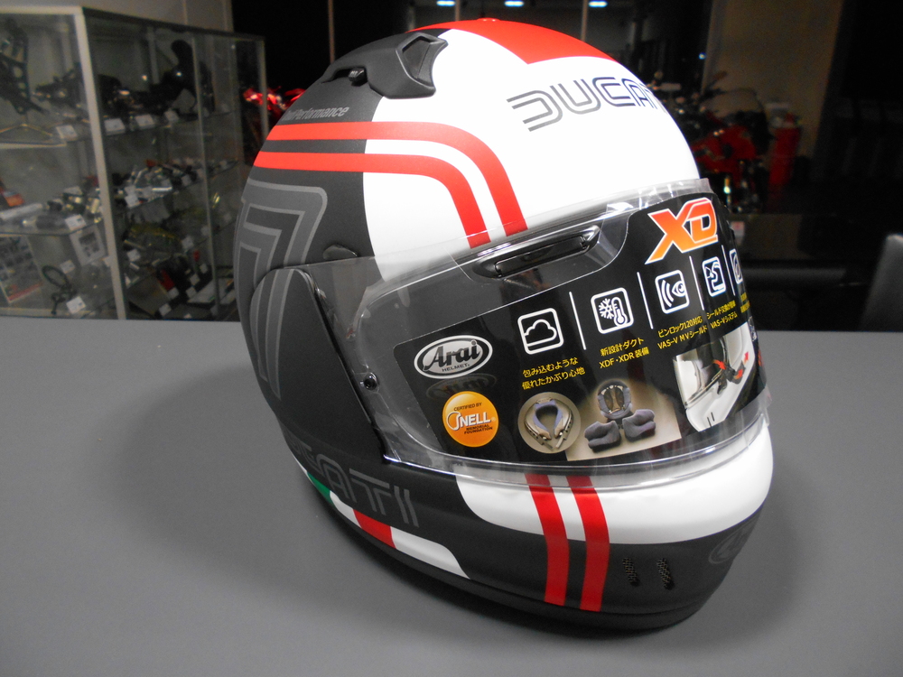 Ducati 77 フルフェイス ヘルメット - de