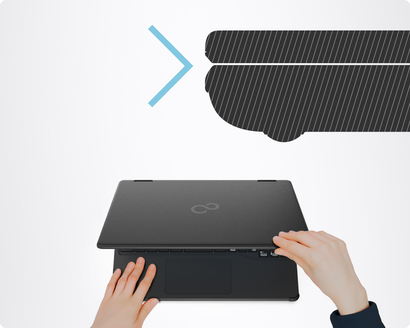 11.6型ワイド ノートパソコン（PC） LIFEBOOK QHシリーズ（WQ1/K1