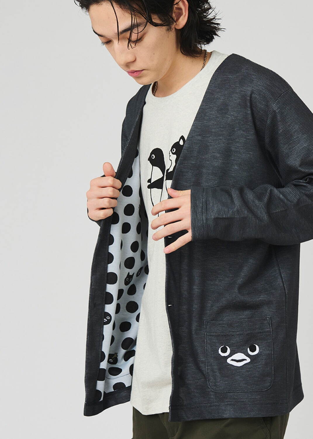 グラニフ×「Suicaのペンギン」のさかざきちはる、ユーモア溢れる