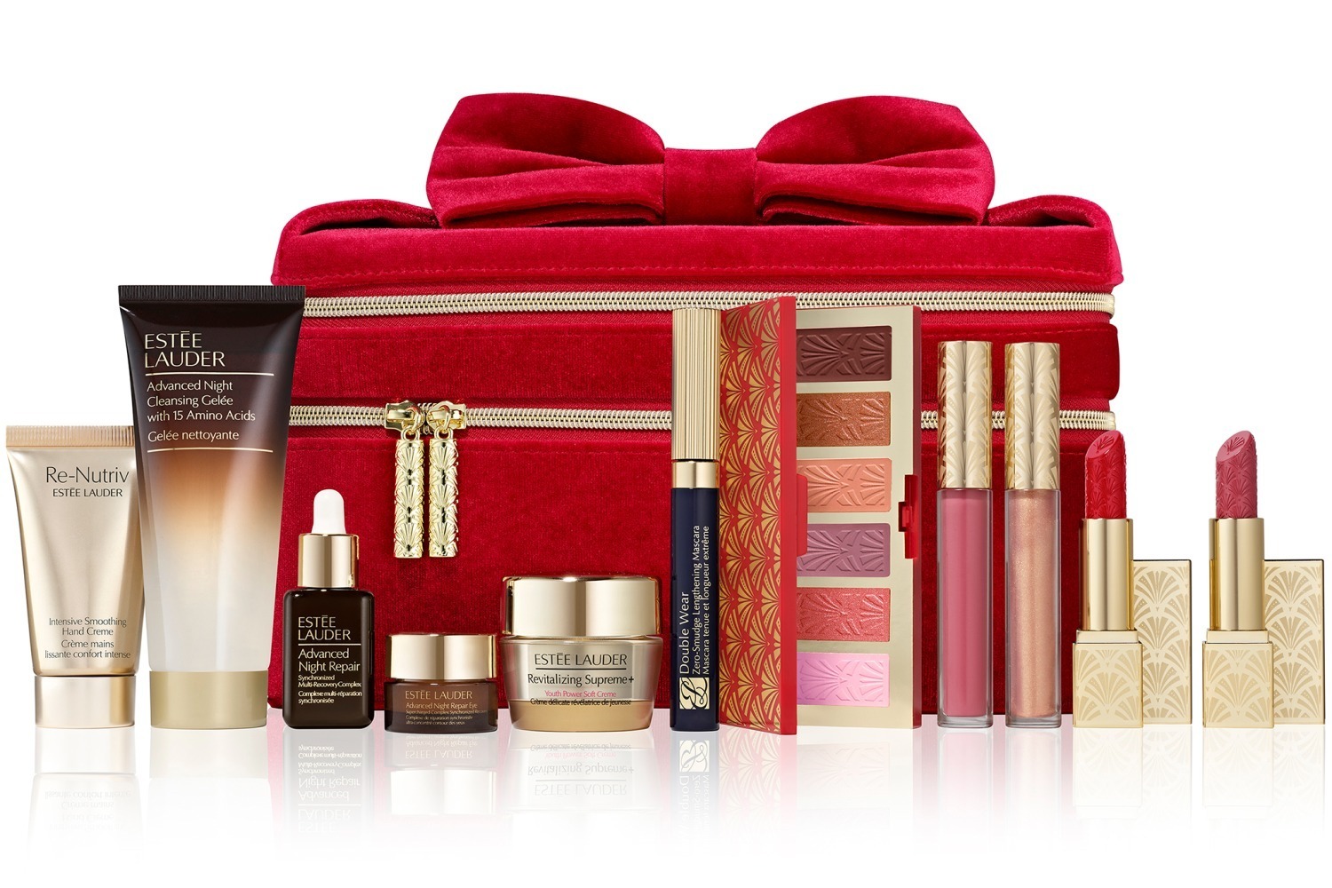 エスティ ローダーのクリスマスコフレ2024、人気メイクアップ