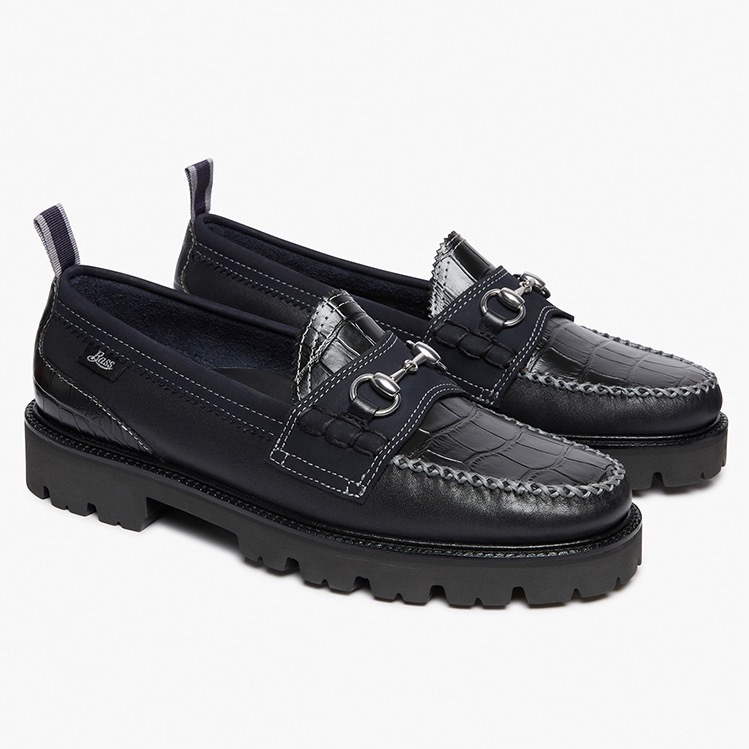 ニコラス デイリー×ジー・エイチ・バス“ホースビット付き”ローファー