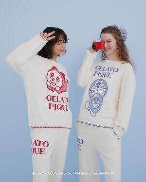 ジェラート ピケ「ドラえもん＆ドラミ」にっこり笑顔やプンプン怒り顔