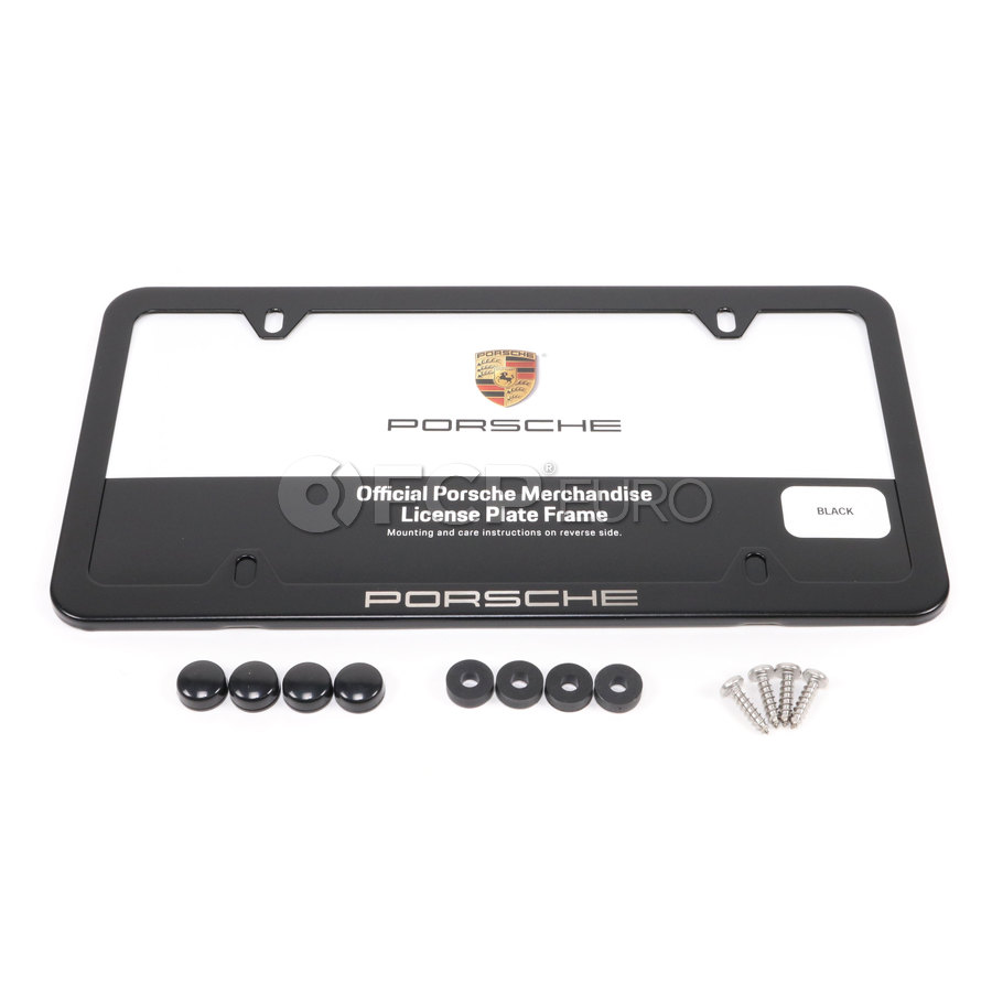 Porsche License Plate Frame - Genuine Porsche PNA70900445 | FCP Euro