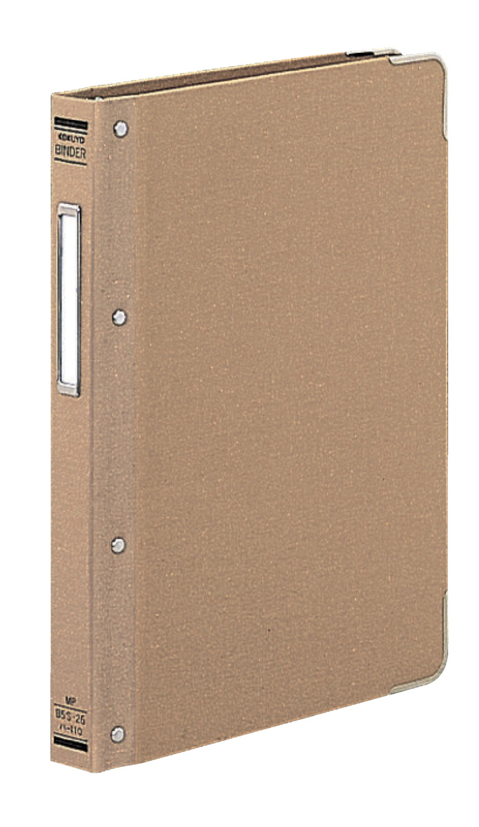 バインダーMP B6横13穴布貼り・角金付き200枚｜文具｜コクヨ