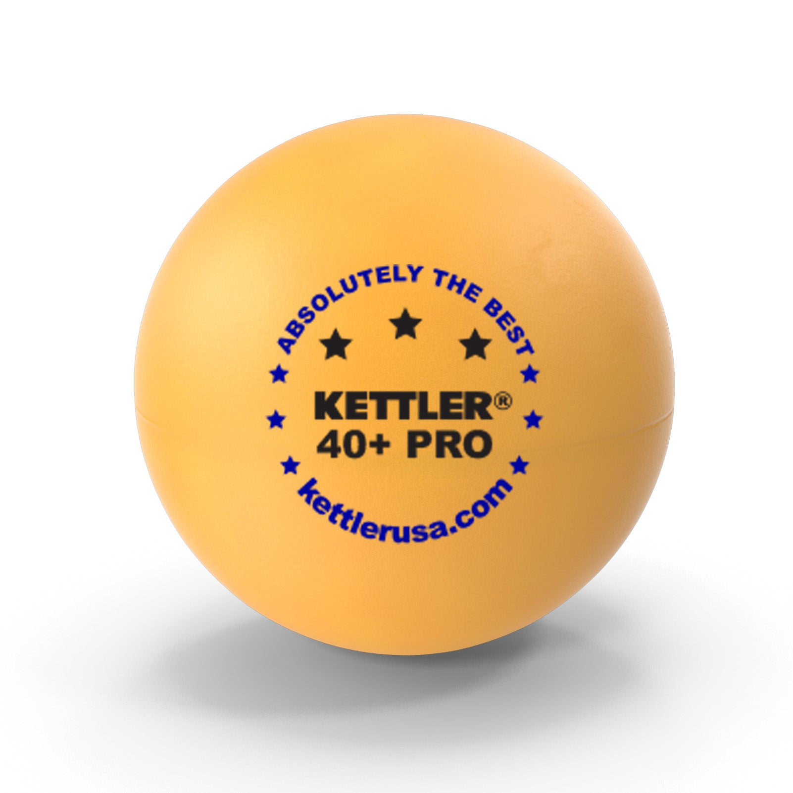 3-Star Table Tennis Balls, 6-Pack – KETTLER USA