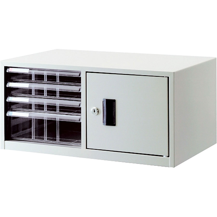 ナカバヤシ アバンテV2レターケース(A4)横長タイプ 浅3段 深1段 ニュー