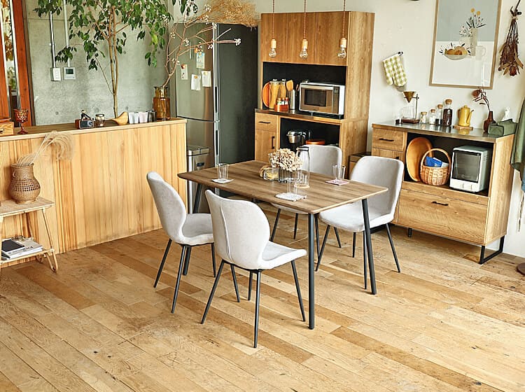 ダイニングテーブル Archi（アーチ）120cmタイプ｜北欧・ヴィンテージ