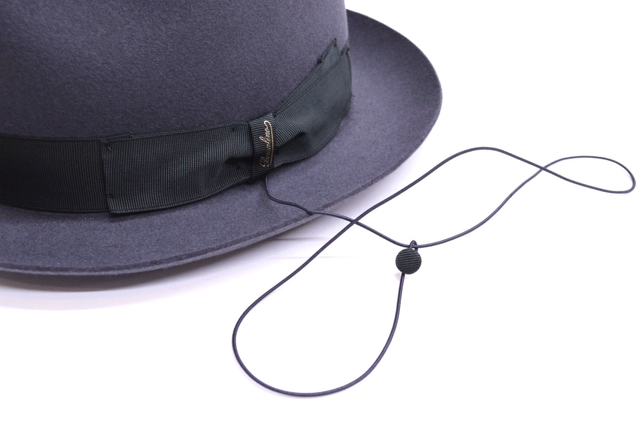 ボルサリーノ QS ウンベルト シャルレイ ファーフェルト ハット 111160