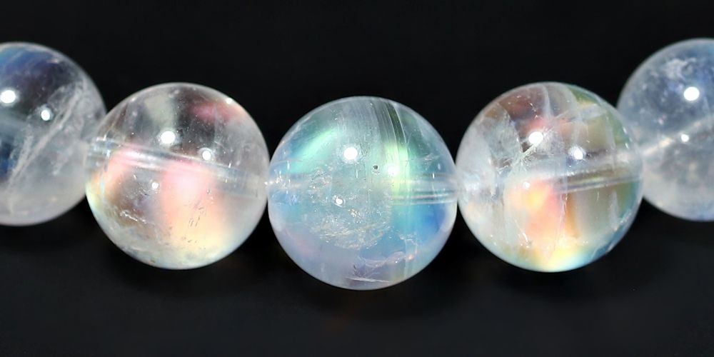 トップクォリティ]別鉱床マダガスカル産ホワイトラブラドライト