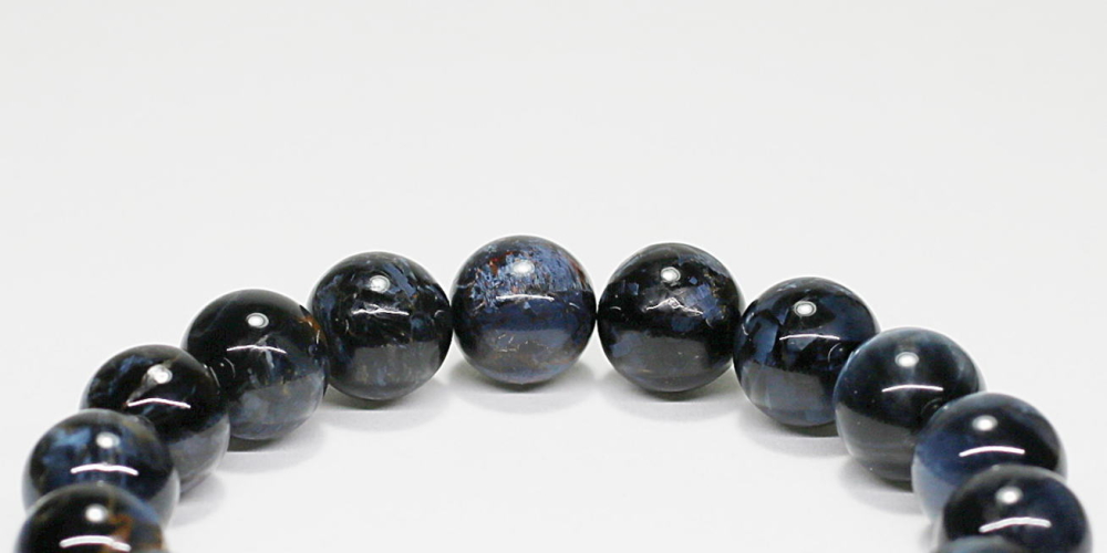 高品質]ブルーピーターサイトブレスレット（約11mm玉） - 埼玉県吉川市