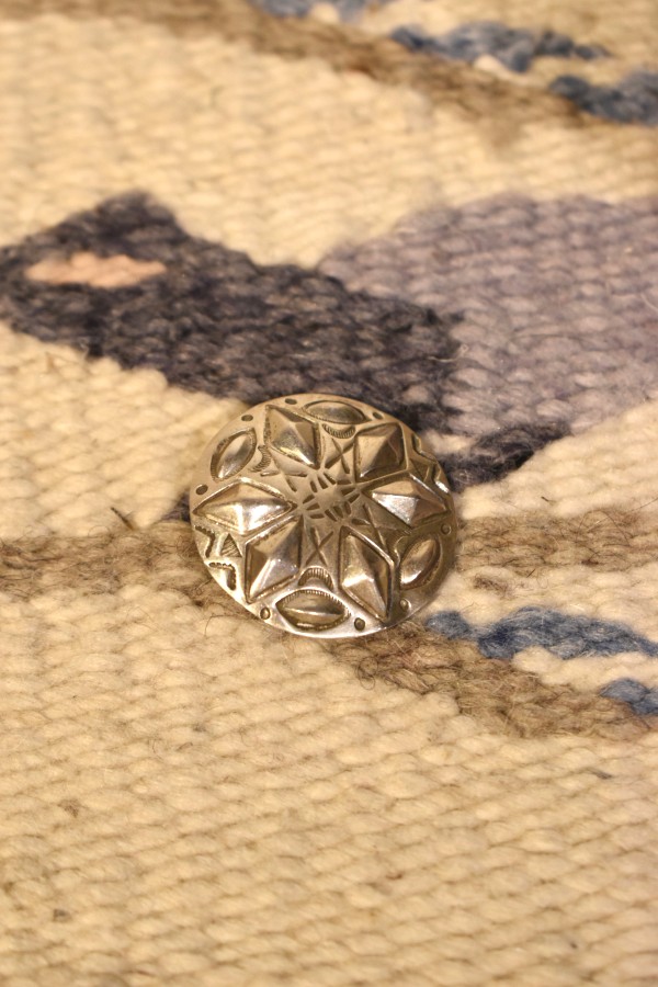 Indian Jewelry Navajo silver concho 