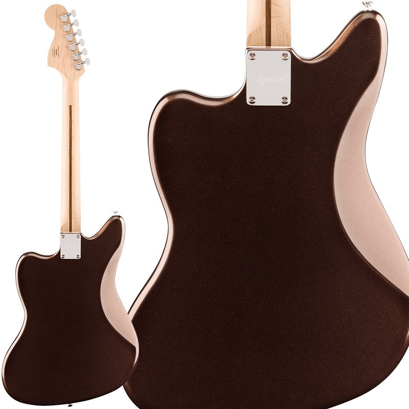 Squier by Fender Affinity Series Jaguar (Metallic Brown / Maple