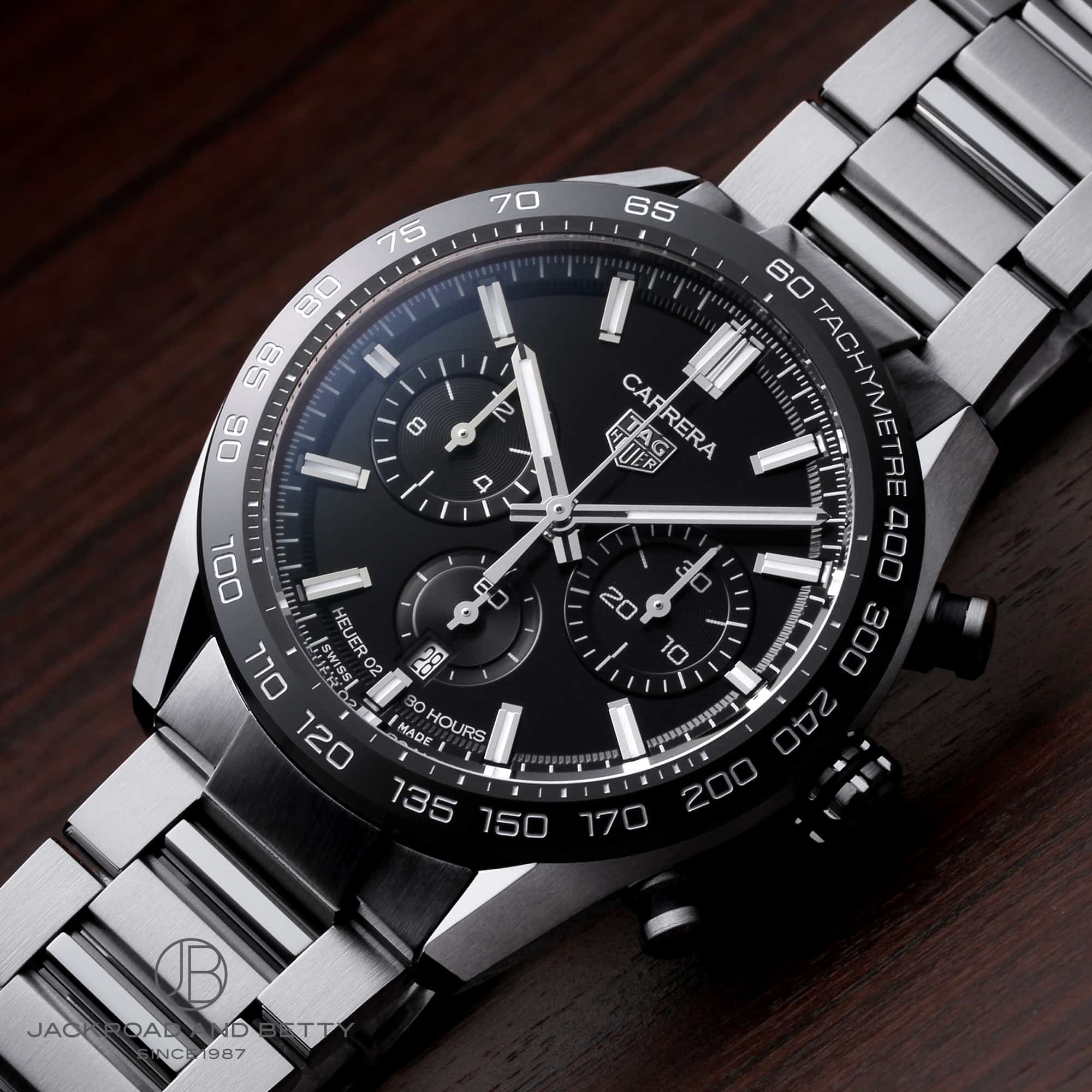 カレラ キャリバー02 スポーツ クロノグラフ[CBN2A1B.BA0643] Carrera