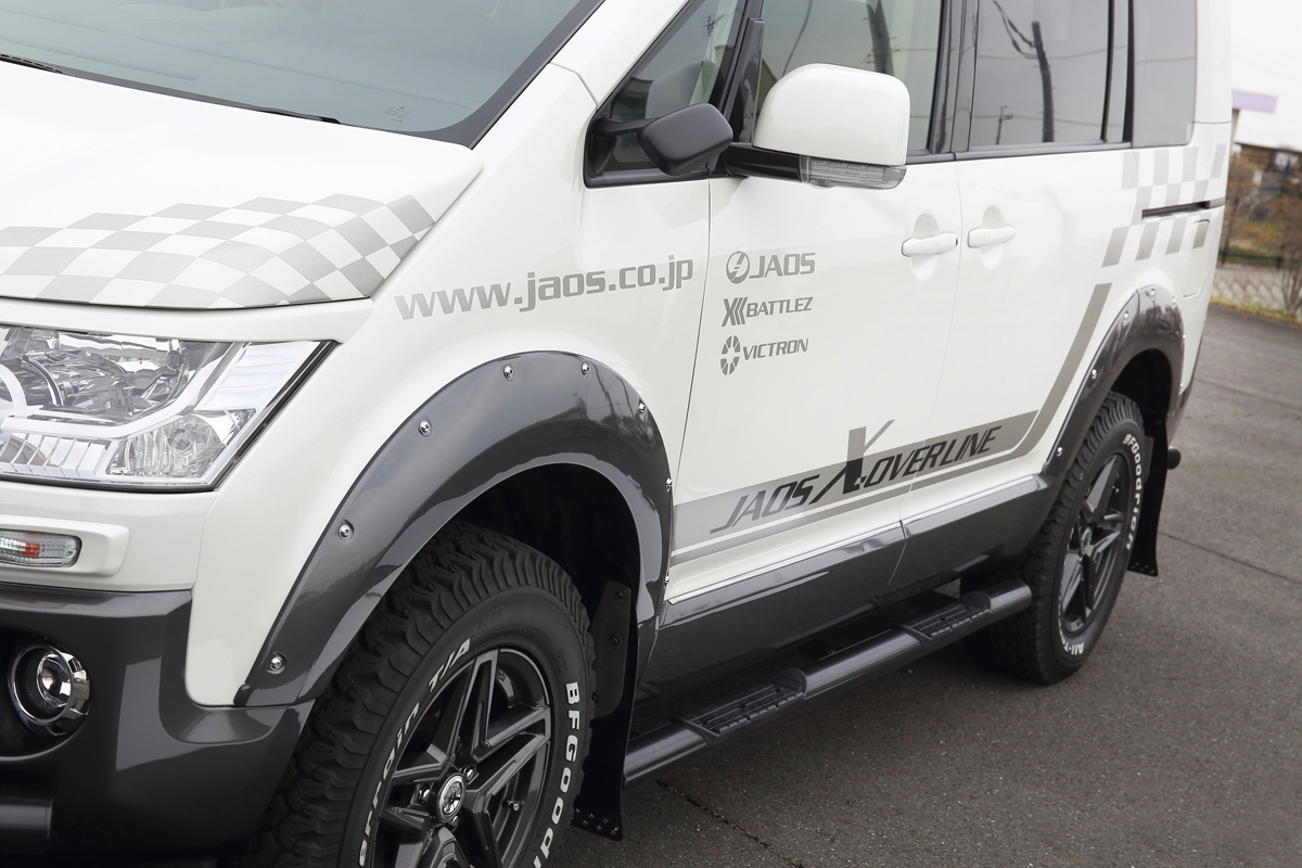JAOS フェンダーガーニッシュ type-X デリカ D:5｜株式会社ジャオス