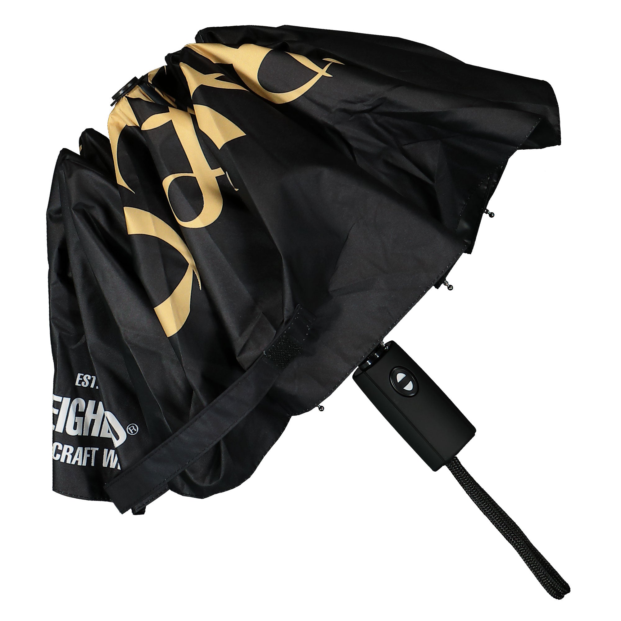 Neighborhood Tigerprint Folding Umbrella 241OTHN-AC01 / Black