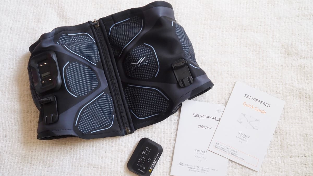 シックスパッド コアベルト2」の口コミ・評判は？効果的な使い方を実際