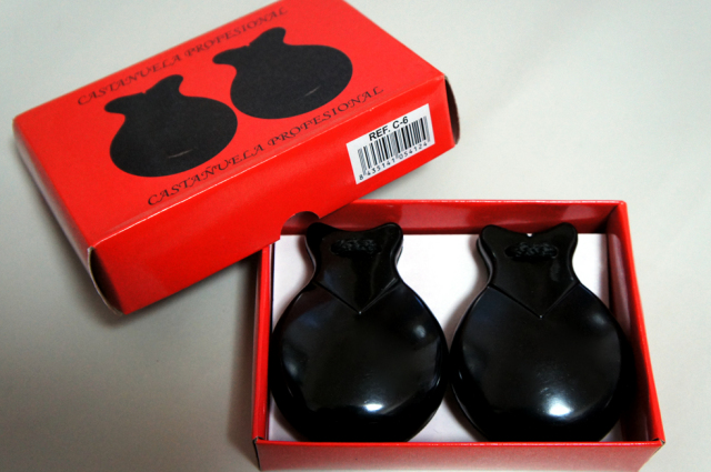 スペイン直送】フラメンコカスタネット パリージョ