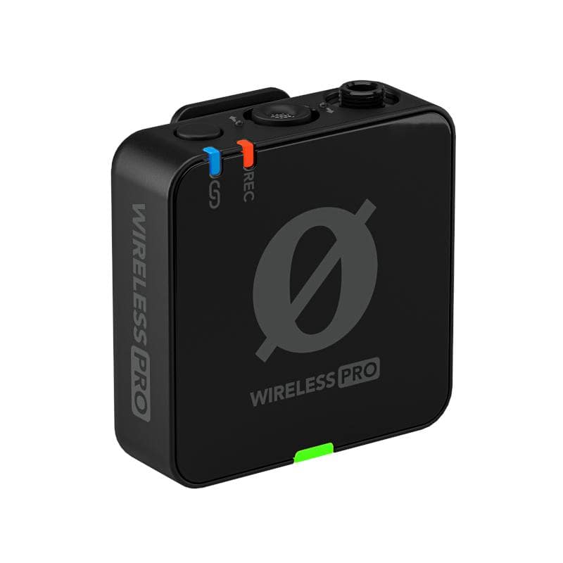RODE WIPRO ワイヤレスプロ 高音質なマイク内蔵の送信機2 台と受信機1