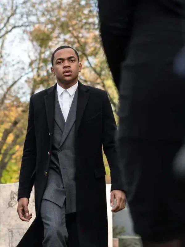 Shop Stylish Tariq St Patrick Black Wool Coat at MJacket.com