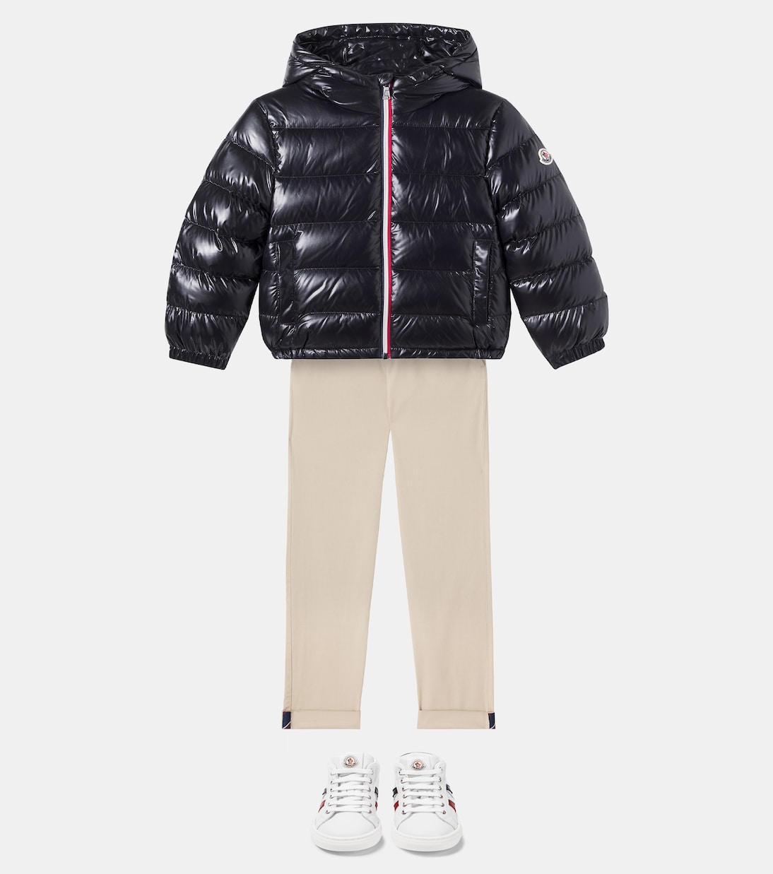 New Aubert down jacket in black - Moncler Enfant | Mytheresa