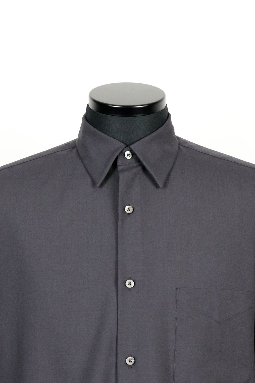 MARKAWARE - ORGANIC WOOL 2/80 TROPICAL COMFORT FIT SHIRT S/S