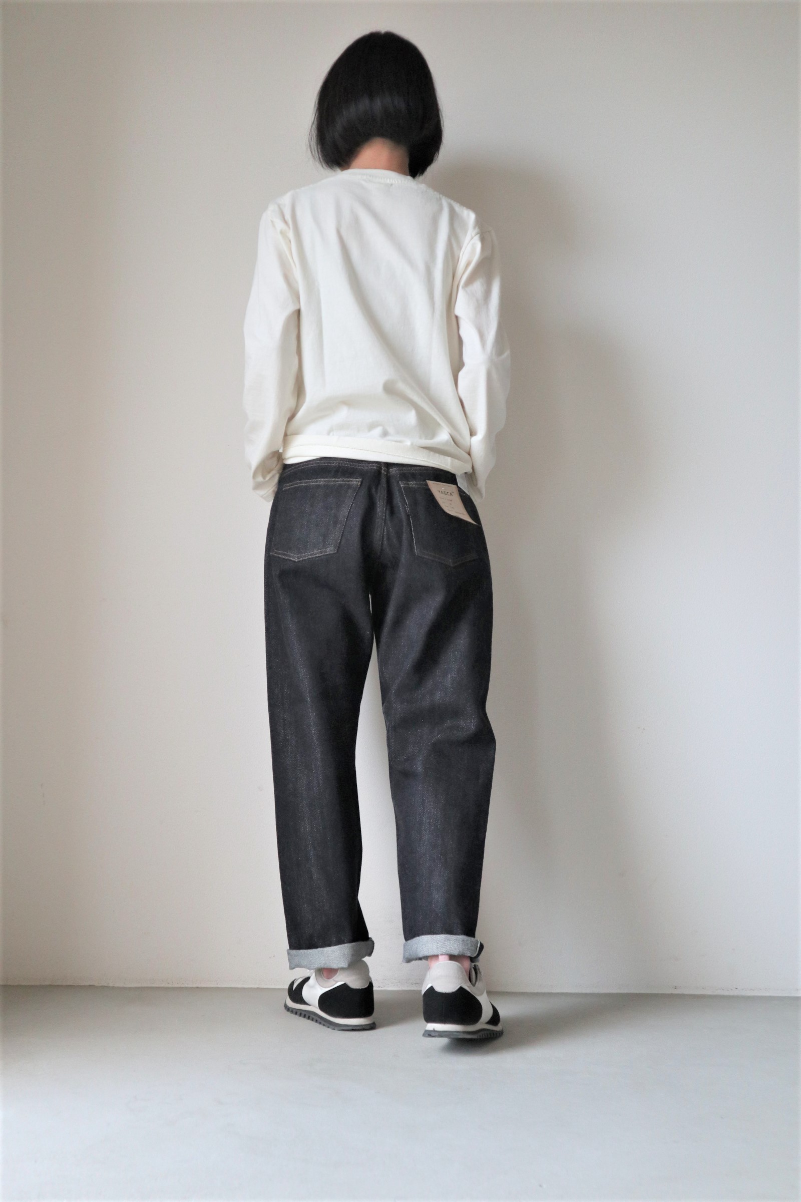 YAECA取扱店 ヤエカ通販 YAECA/デニムワイドテーパード9-12W