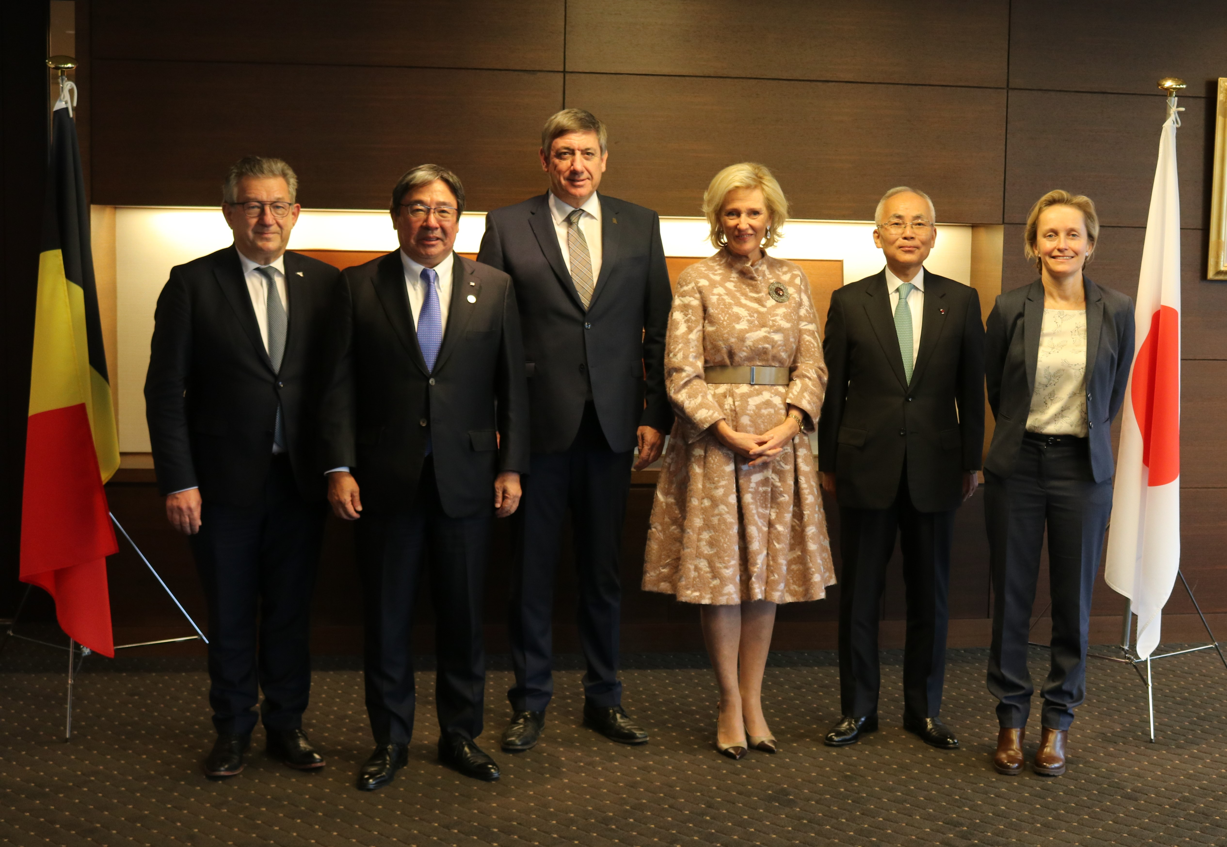 アストリッド・ベルギー王国王女殿下一行が来社 | 日本郵船株式会社