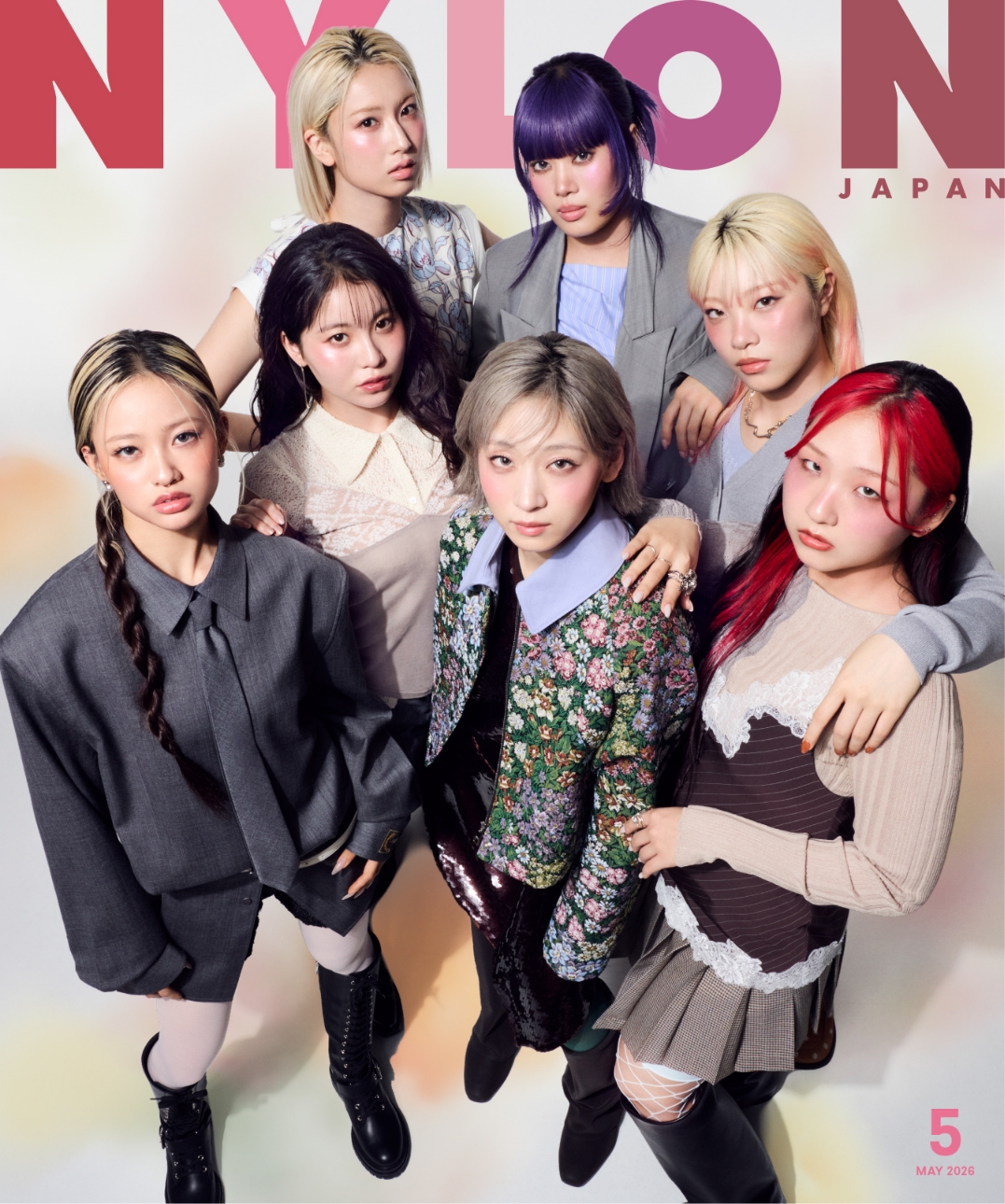 FASHION] 《HANA》がNYLON5月号ダブル表紙に降臨！ スターへと覚醒する