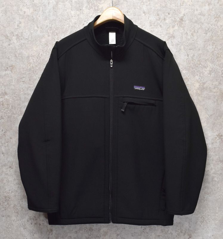 patagonia】【パタゴニア】【黒】 裏フリース【ソフトシェルジャケット